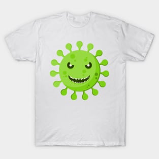 Angry coronavirus cartoon T-Shirt